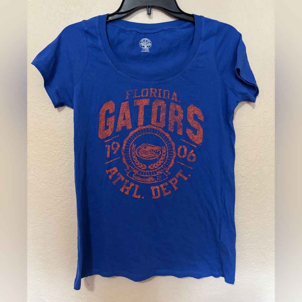 Florida Gators "Athl. Dept. 1906" Blue T Shirt Youth Large